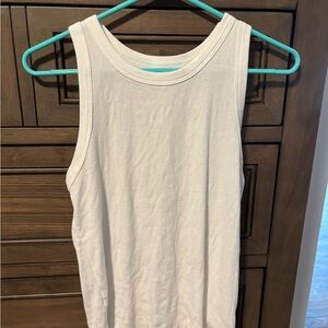 A New Day Cream Tank Top with Wide Straps